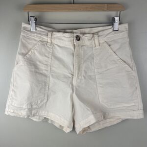 Marine Layer Women’s Size 6 Ivory Cargo Shorts